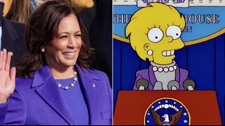 X : The Simpsons’ Kamala Harris Prediction |